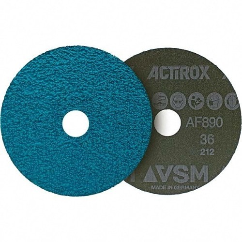 VSM 150637 Abrasive Belt, 7/8 in Belt Width, 4-1/2 in Belt Length, 36 Grit, Ceramic Abrasive